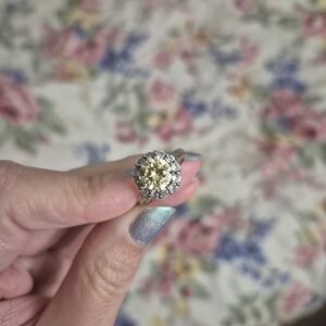 Sterling Silver Citrine Ring